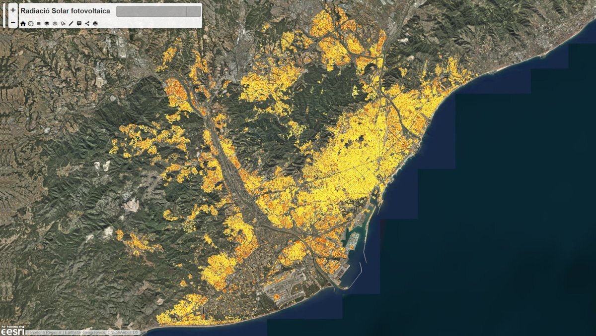 Barcelona Regional - Mapa solar del territori de l'AMB. Potencial d'energia tèrmica i fotovoltaica